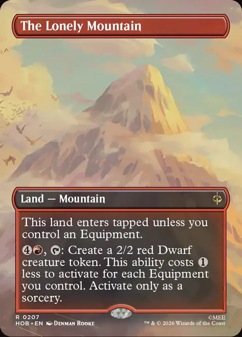 The Lonely Mountain, The Hobbit #207