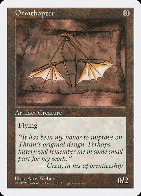 Ornithopter, Fifth Edition #393