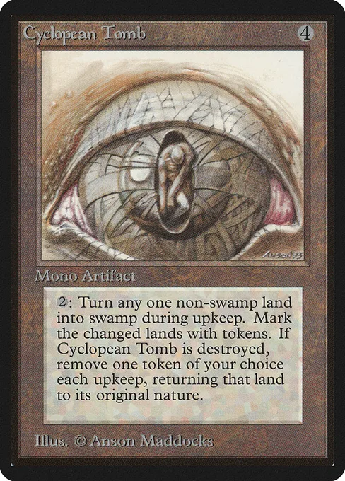 Cyclopean Tomb, Limited Edition Beta #241