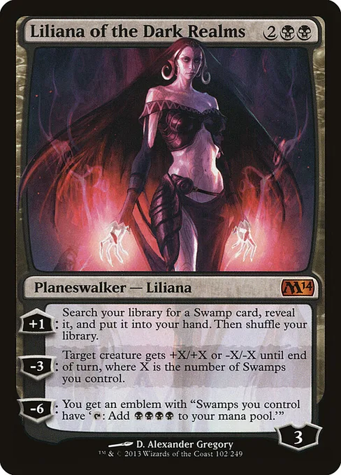 Liliana of the Dark Realms, Magic 2014 #102