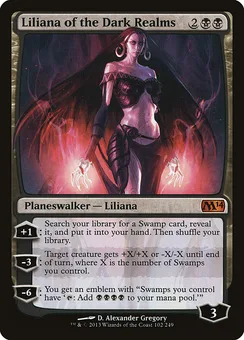 Liliana of the Dark Realms, Normal