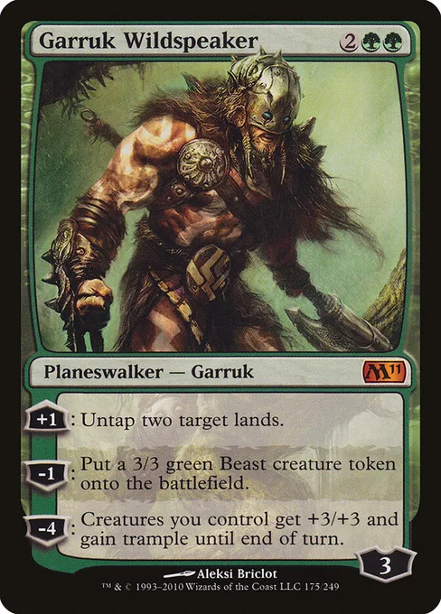 Garruk Wildspeaker, Magic 2011 #175