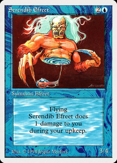 Serendib Efreet, Summer Magic / Edgar #79