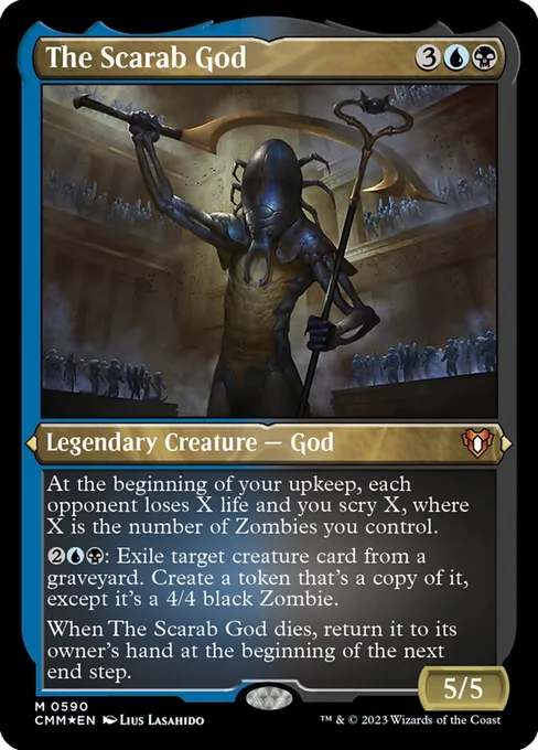The Scarab God, Commander Masters #590
