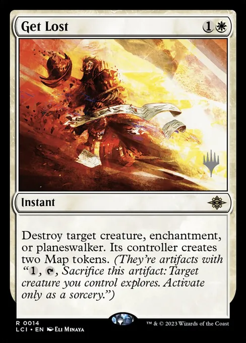 Get Lost, The Lost Caverns of Ixalan Promos #14p