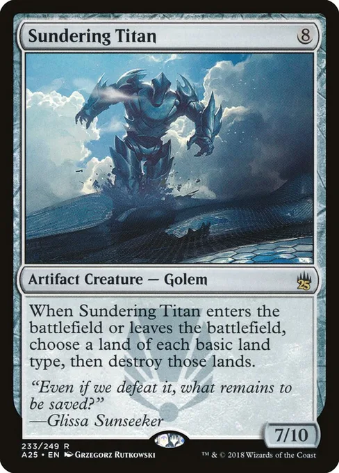 Sundering Titan, Masters 25 #233