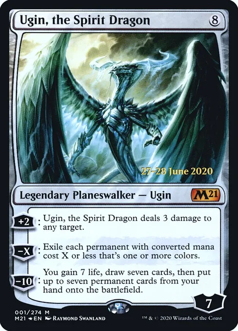 Ugin, the Spirit Dragon, Core Set 2021 Promos #1s