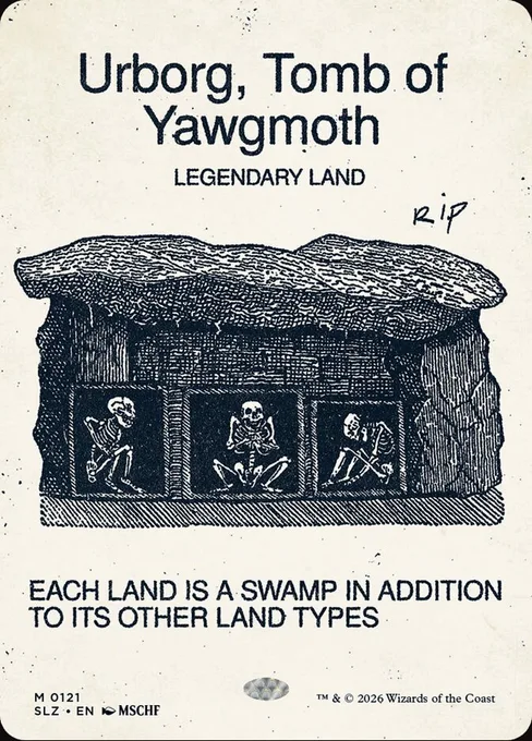 Urborg, Tomb of Yawgmoth, The Zeta Set #121