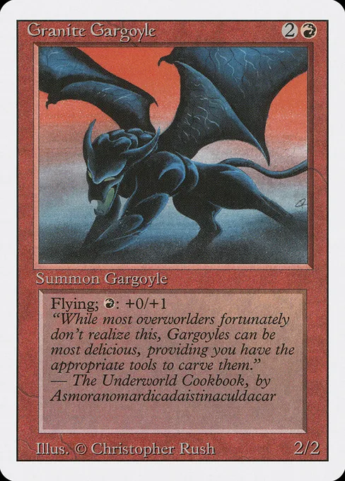Granite Gargoyle, Revised Edition #156