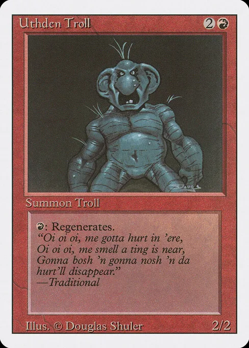 Uthden Troll, Revised Edition #182