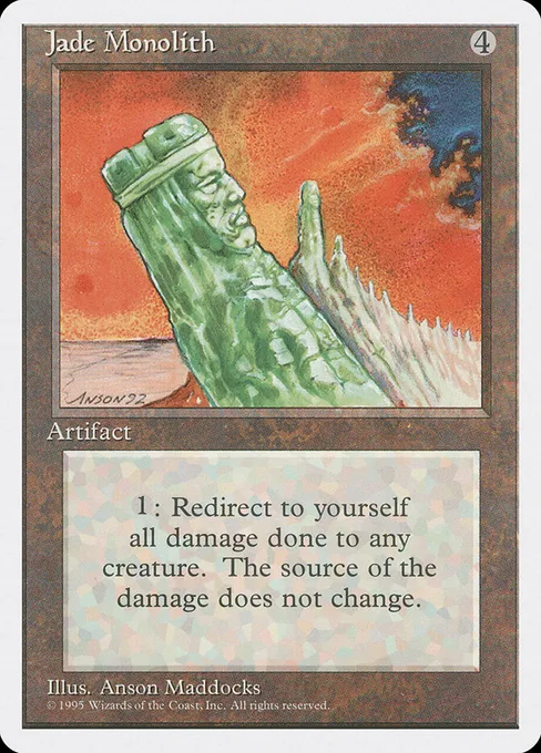 Jade Monolith, Fourth Edition #329