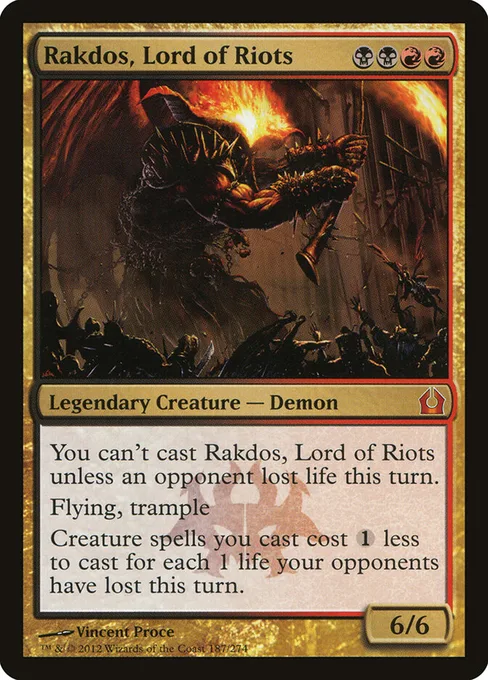 Rakdos, Lord of Riots, Return to Ravnica #187