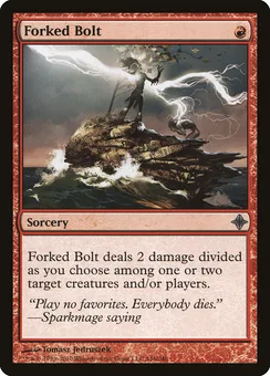 Forked Bolt, Normal