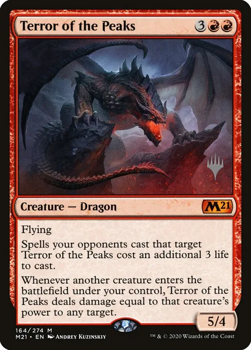 Terror of the Peaks, Core Set 2021 Promos #164p