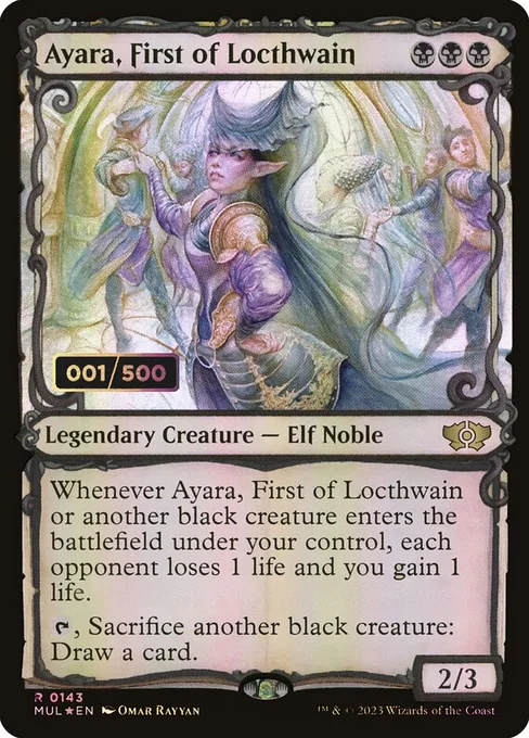 Ayara, First of Locthwain, Multiverse Legends #143z