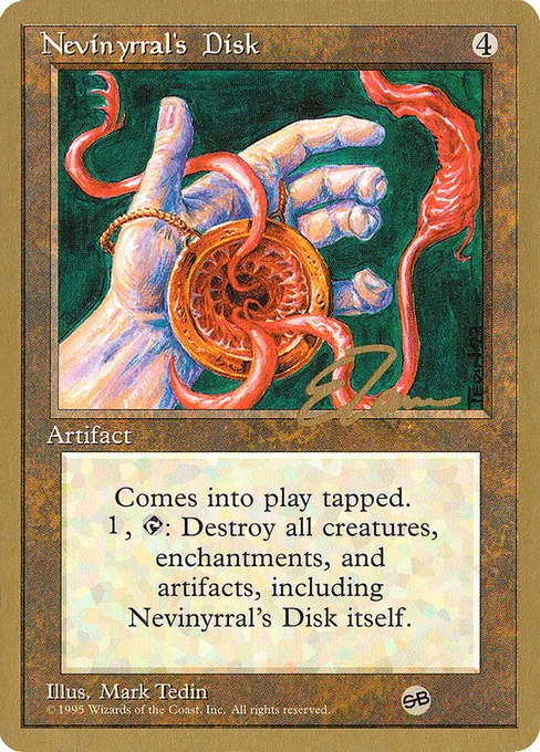 Nevinyrral's Disk, Pro Tour Collector Set #et338sb