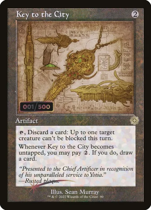 Key to the City, The Brothers' War Retro Artifacts #90z