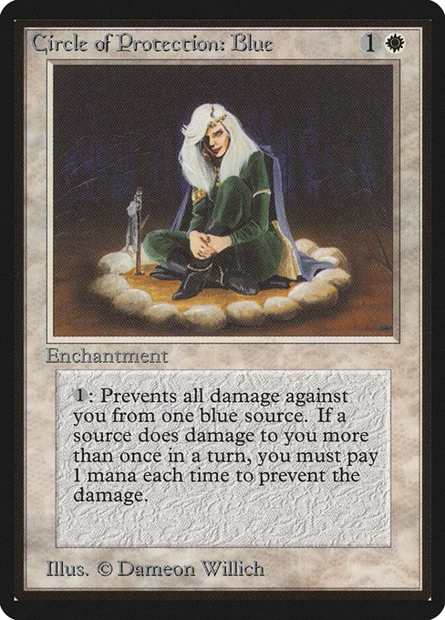 Circle of Protection: Blue, Limited Edition Beta #11