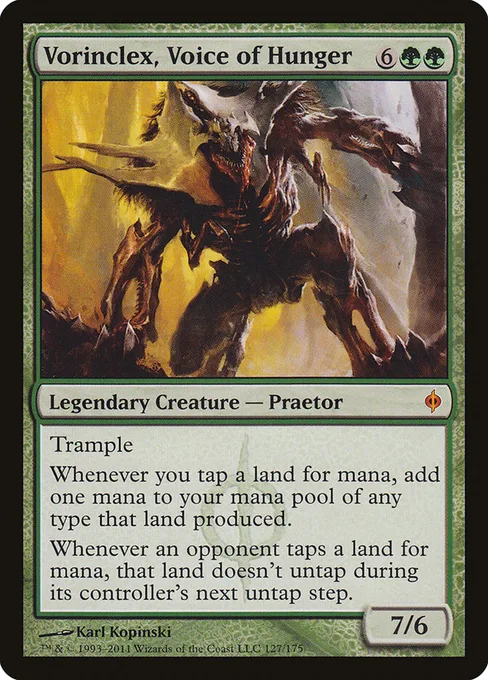 Vorinclex, Voice of Hunger, New Phyrexia #127