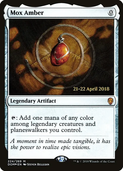 Mox Amber, Dominaria Promos #224s