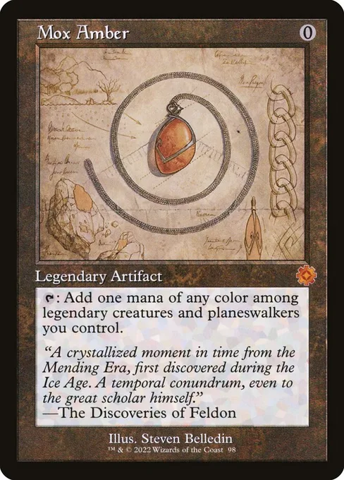 Mox Amber, The Brothers' War Retro Artifacts #98