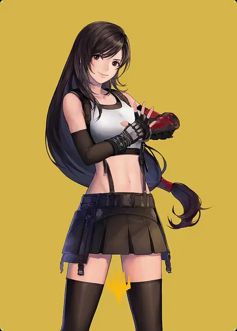 Tifa, Martial Artist // Tifa, Martial Artist, Final Fantasy Art Series #52