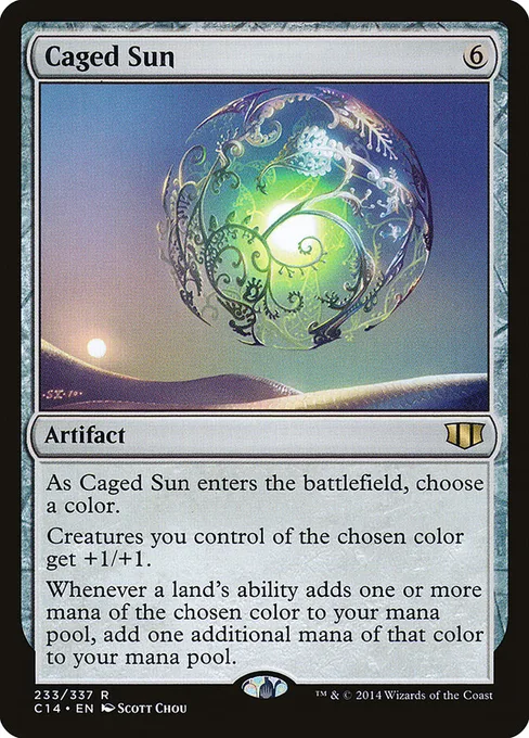 Caged Sun, Commander 2014 #233