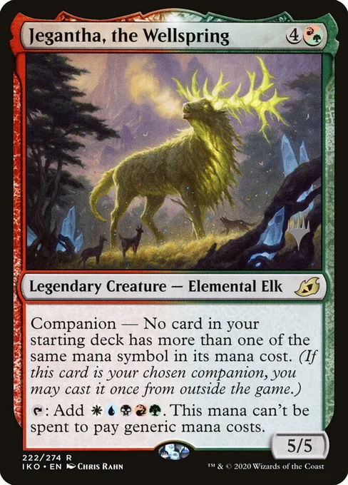Jegantha, the Wellspring, Ikoria: Lair of Behemoths Promos #222p