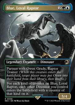 Blue, Loyal Raptor, Normal