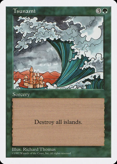 Tsunami, Fifth Edition #334
