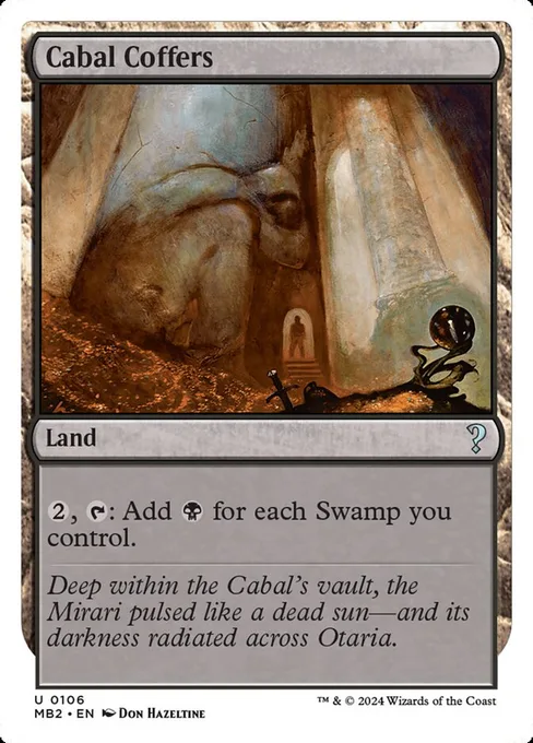 Cabal Coffers, Mystery Booster 2 #106