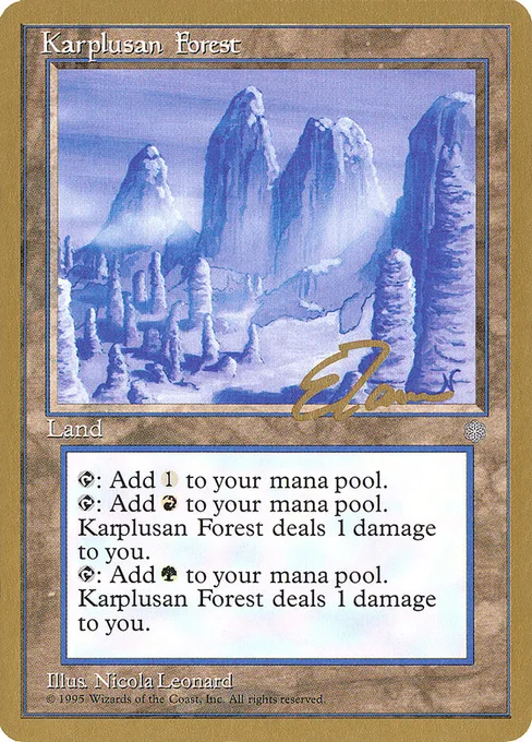 Karplusan Forest, Pro Tour Collector Set #et356