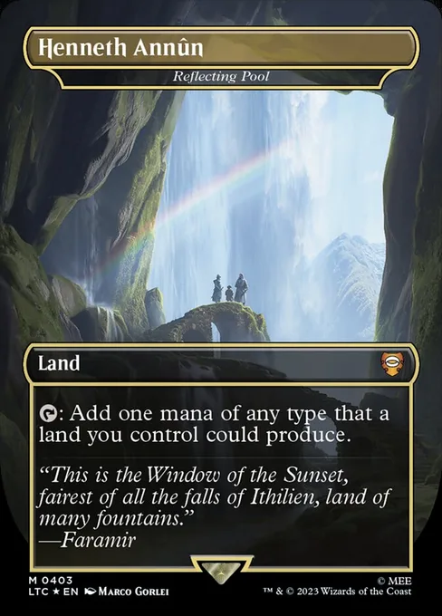 Reflecting Pool, Tales of Middle-earth Commander #403