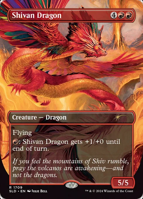 Shivan Dragon, Secret Lair Drop #1709