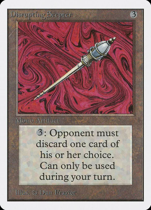 Disrupting Scepter, Unlimited Edition #243