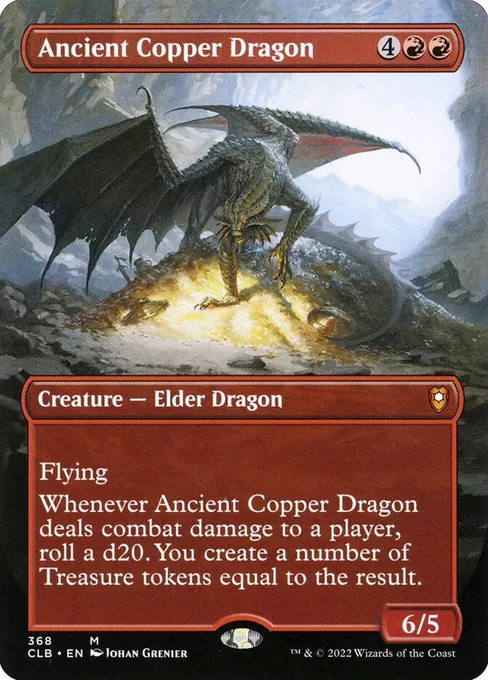 Ancient Copper Dragon, Commander Legends: Battle for Baldur's Gate #368