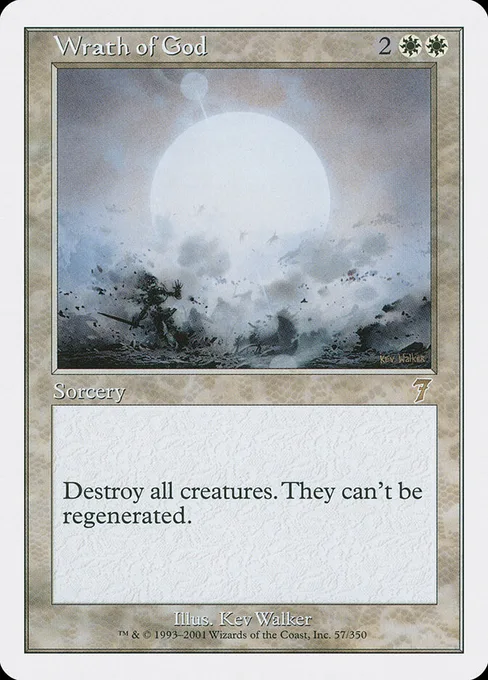 Wrath of God, Seventh Edition #57