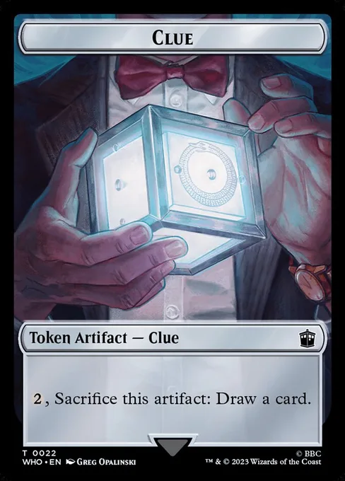 Clue, Doctor Who Tokens #22
