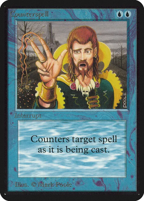 Counterspell, Limited Edition Alpha #54