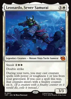 Leonardo, Sewer Samurai, Normal
