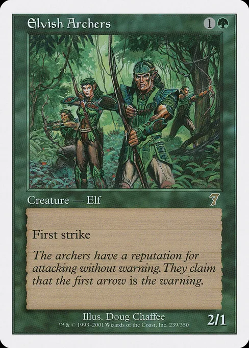 Elvish Archers, Seventh Edition #239