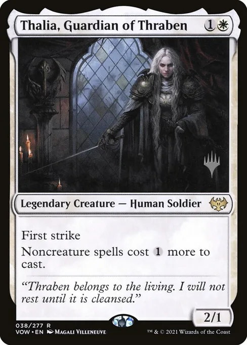 Thalia, Guardian of Thraben, Innistrad: Crimson Vow Promos #38p