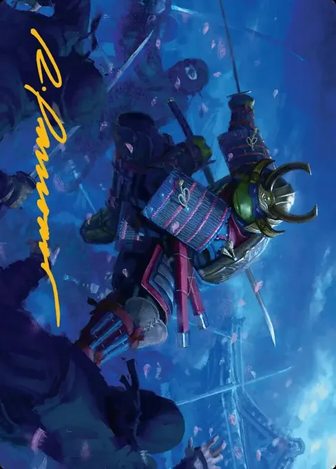 Leonardo, Sewer Samurai // Leonardo, Sewer Samurai, Teenage Mutant Ninja Turtles Art Series #1