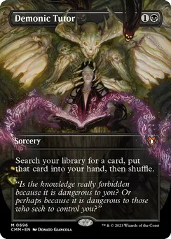 Demonic Tutor, Normal