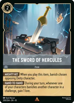 The Sword of Hercules, Normal
