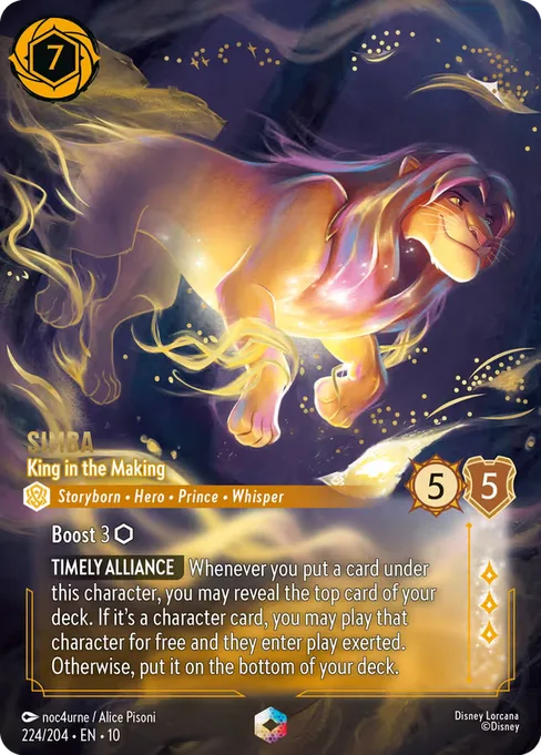 Simba - King in the Making, Whispers in the Well #224