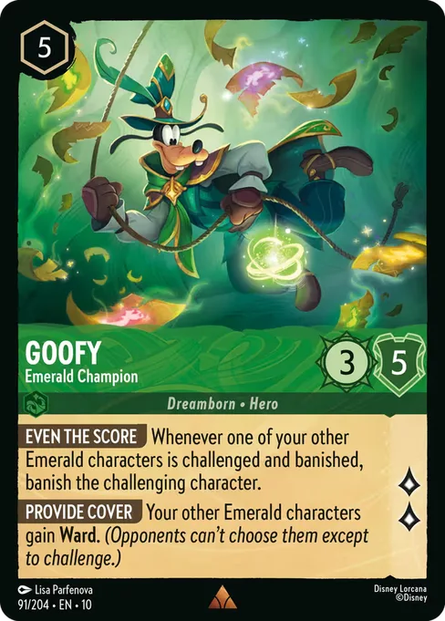 Goofy - Emerald Champion, Whispers in the Well #91