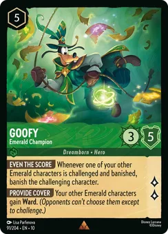 Goofy - Emerald Champion, Normal