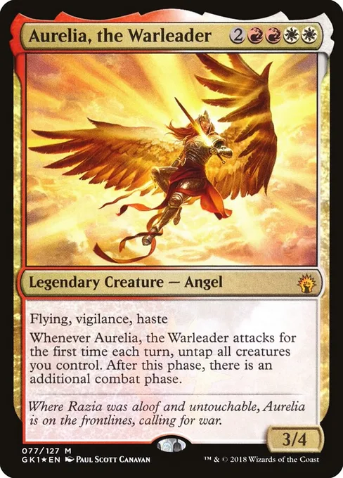 Aurelia, the Warleader, GRN Guild Kit #77