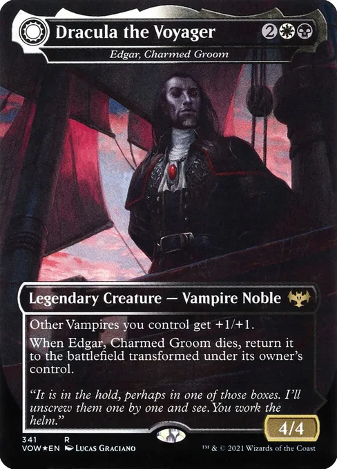 Edgar, Charmed Groom // Edgar Markov's Coffin, Innistrad: Crimson Vow #341